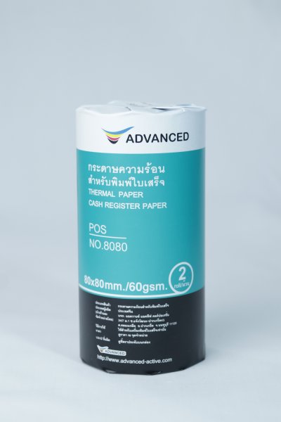 Advance กระดาษความร้อน(Thermal Paper) 60 แกรม หลากหลายไซส์