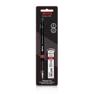 Rotring Visumax (รอตติ้ง) 0.5 มม. พร้อมไส้ดินสอกด 2B Rotring Visumax (รอตติ้ง) 0.5 มม. พร้อมไส้ดินสอกด 2B
