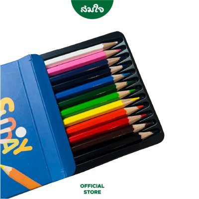 Sunday Morning สีไม้แท่งยาว 12 สี Sunday Morning สีไม้แท่งยาว 12 สี