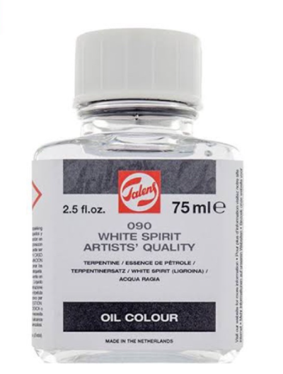 น้ำยาละลายสี TALENS WHITE SPIRIT ARTISTS GRADE 75 ML. #090