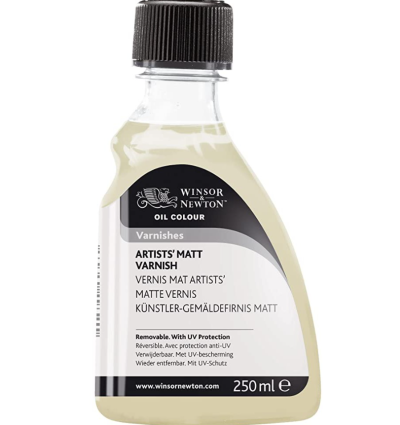 สื่อผสมสีน้ำมัน WINSOR&NEWTON ARTISTS MATT VARNISH 500 ML.