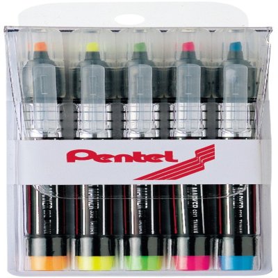 ชุดปากกาเน้นข้อความ PENTEL S512-5E 5สี