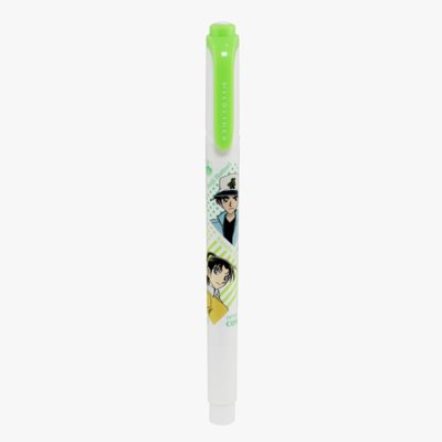 ZEBRA MILDLINER DETECTIVE CONAN ปากกาเน้นข้อความ 2 หัว GREEN