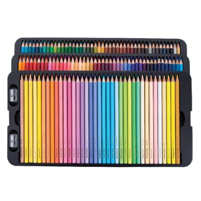 (W) มาสเตอร์อาร์ต ดินสอสี 124 สี กล่องชมพู 5 ดาว