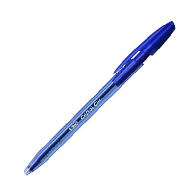 ปากกาลูกลื่น BIC คริสตัล คลิก BIC CRISTAL CLIC 0.8MM BLUE