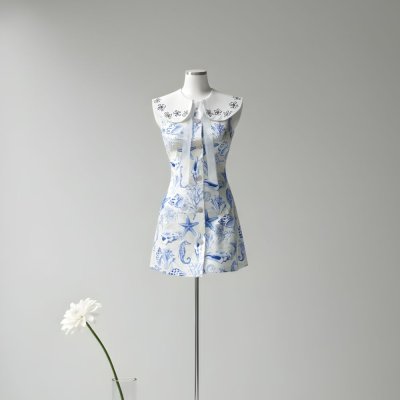 [LALAPIS ] มินิเดรส หอยโข่ง มินิมอล