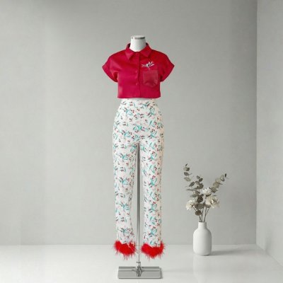 [LALAPIS] ชุดเซ็ท เชอร์รี คิส ชิลลี้ง (LA289)