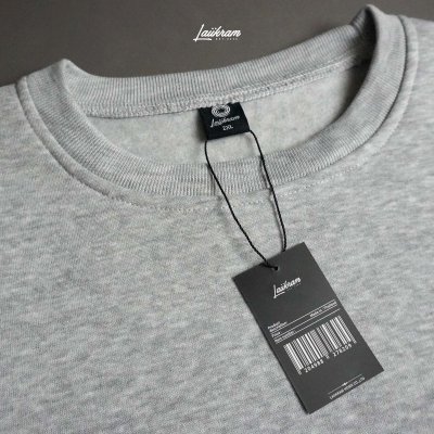 (งานแท้ ผ้าสำลี)เสื้อกันหนาวSweater สเวสเตอร์คอกลม แบรนด์ LAIIKRAM ผ้าสำลีเกรดพรีเมียม