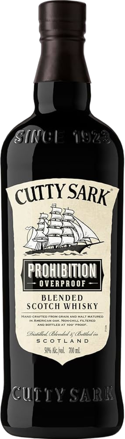 Cutty Sark Prohibition Edition Blended Scotch Whisky 50% ABV 700ml
