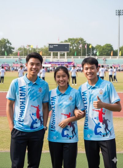 ภาพรีวิวเสื้อผ้ากีฬาจากลูกค้าทั่วประเทศ