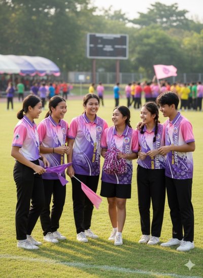 ภาพรีวิวเสื้อผ้ากีฬาจากลูกค้าทั่วประเทศ