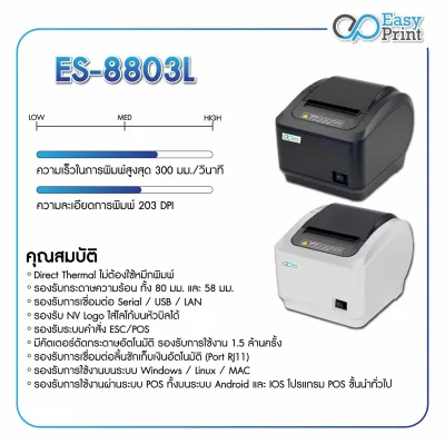 SET POS รุ่น W5Plus i3 ระบบ WINDOWS สำหรับ Cafe&Restaurant by Easyprint