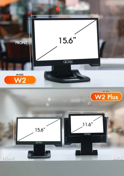 SET POS รุ่น W2 ระบบ WINDOWS สำหรับ Cafe&Restaurant by Easyprint