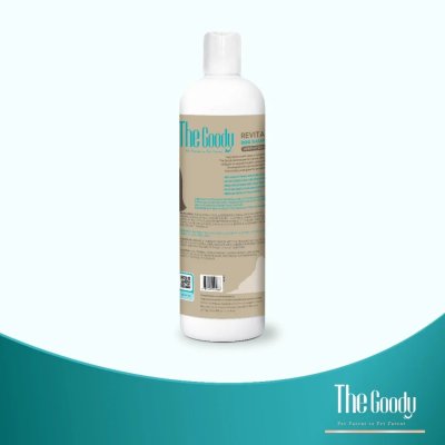The Goody เดอะ กู้ดดี้ แชมพูสุนัข สูตรฟื้นฟูผิวหนังและขนแห้งเสีย โปร รีไวทัลไลซิ่ง (16ft.oz /473ml)