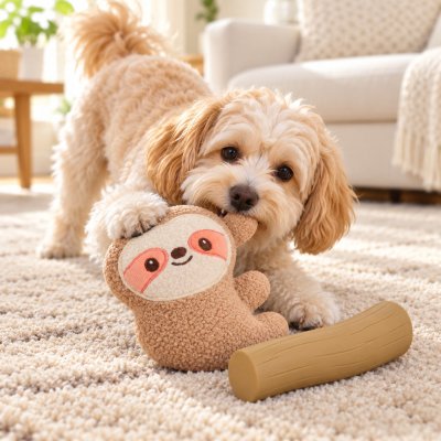 AFP Little Buddy – Cuddle Sloth 2pk Toy ของเล่นสุนัขเซ็ต 2 ชิ้น (4212)