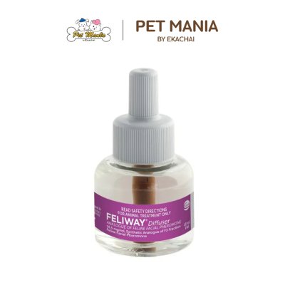 Feliway Refill (48 ml) – Pheromone for cat behavior management and stress reduction.