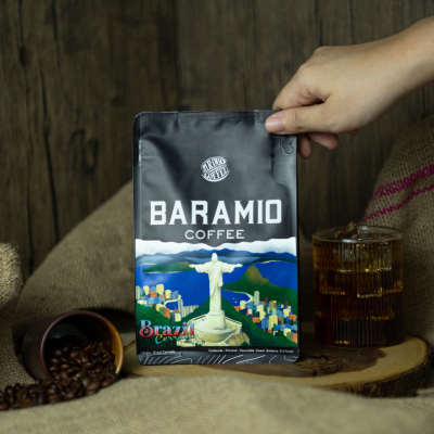 Baramio เมล็ดกาแฟคั่ว Brazil Cerrado 250 - 500 G