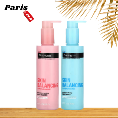 Neutrogena Skin Balancing Cleanser 186 ml ครีมล้างหน้า นูโทรจีนา from USA