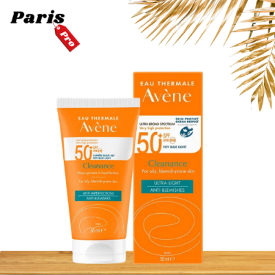 Avene Cleanance Sun Cream SPF50+ For Oily - Acne Prone Skin 50ml