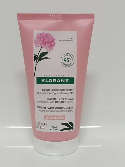 Klorane Soothing Shampoo with Organic Peony for Sensitive Scalps
