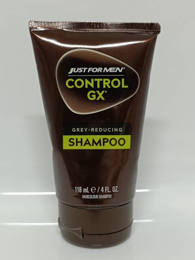 Just for Men Control GX Grey Reducing Shampoo 118 ml แแชมพูย้อมผมดำ ลดผมขาว ผมหงอก จากอเมริกา