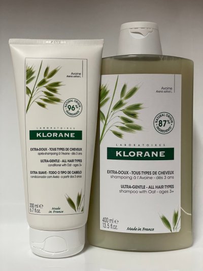 Klorane Softening Shampoo with Oat Milk for Sensitive Hair