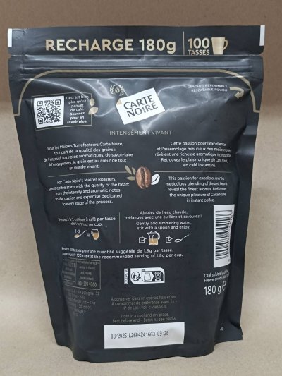 Carte Noire - French Classic Instant Coffee