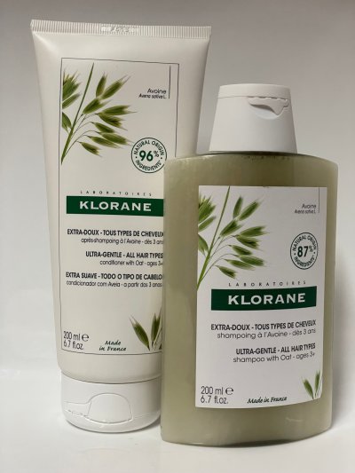 Klorane Softening Shampoo with Oat Milk for Sensitive Hair