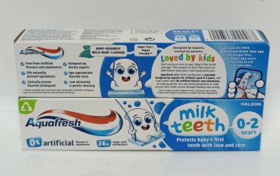 Aquafresh Kids Toothpaste, Little Teeth 3-8 Years 75ml
