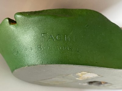 Vintage Original 1960s Bosson Chakware Plaque - Fagin