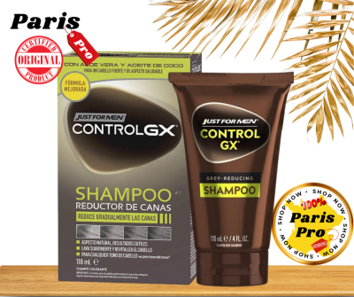 Just for Men Control GX Grey Reducing Shampoo 118 ml แแชมพูย้อมผมดำ ลดผมขาว ผมหงอก จากอเมริกา