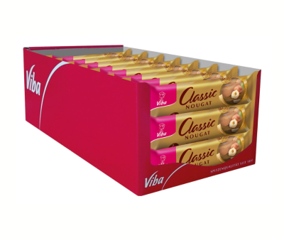 Viba Classic Nougat - Nougat Praliné Chocolate Bar 3x50g (150g)