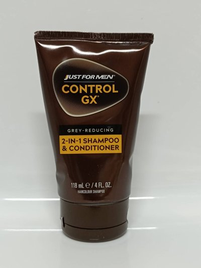 Just For Men Control GX Grey Reducing 2 in 1 Shampoo and Conditioner 118ml แชมพูย้อมผม ผมหงอก จากอเมริกา