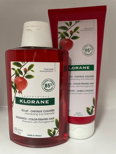 Klorane Duo Shampoo+Conditioner Pomegranate Radiance Colored Hair