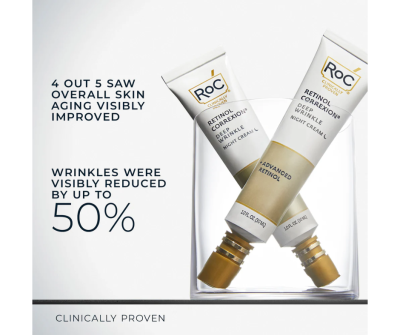 ครีมลดเลือนริ้วรอย Retinol Correxion® Deep Wrinkle Night Cream สูตรกลางคืน # ครีมบำรุงผิวหน้า