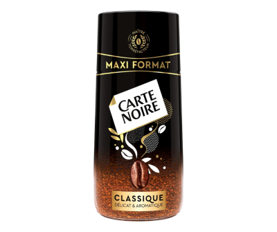 กาแฟ Carte Noire French Instant Coffee กาแฟสำเร็จรูปเกรดพรีเมี่ยม คาร์ท นัวร์ จากฝกาแฟฝรั่งเศส กาแฟคั่วบด