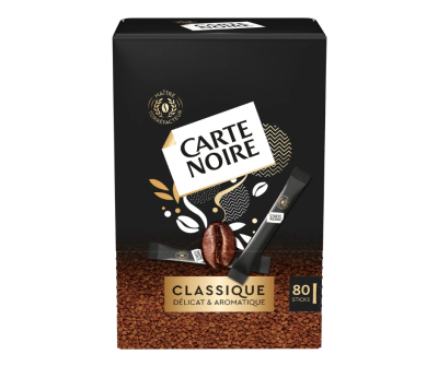 กาแฟ Carte Noire French Instant Coffee กาแฟสำเร็จรูปเกรดพรีเมี่ยม คาร์ท นัวร์ จากฝกาแฟฝรั่งเศส กาแฟคั่วบด