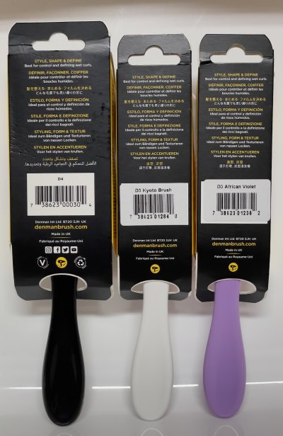 แปรงจัดแต่งผม เดนแมน Denman The Original Styler รุ่น 7 แถว และ 9 แถว Made in UK