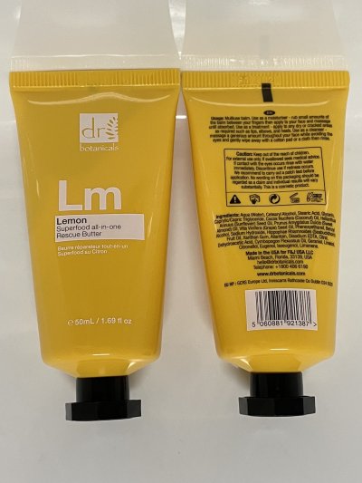 dr botanicals LM Lemon Superfood all-in-one Rescue Butter 50 ml FromUSA