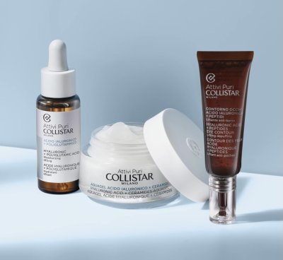Collistar Pure Actives Hyaluronic + Polyglutamic Acid Serum 30ml from Italy