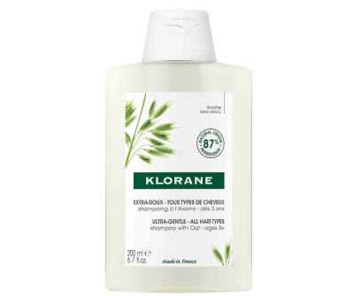 Klorane Softening Shampoo with Oat Milk for Sensitive Hair