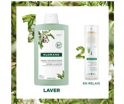 Klorane Almomd - Softness and Hold Shampoo - All Hair Types