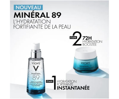 Vichy Mineral 89 วิชี่ มิเนอรัล 50 ml + Day Cream 15ml จากฝรั่งเศส