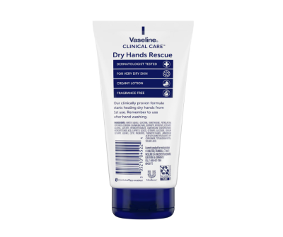 Vaseline Clinical Care Dry Hands Rescue Fragrance Free 150 ml