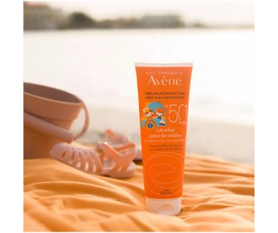 Avene Solaire Children's Milk SPF50+ - Face and Body 250ml
