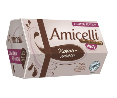 Amicelli milk chocolate & hazzel nuts wafer 200 g 16 bars