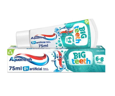 Aquafresh Kids Toothpaste, Little Teeth 3-8 Years 75ml