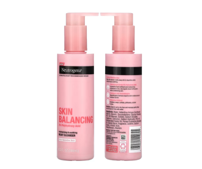 Neutrogena Skin Balancing Cleanser 186 ml ครีมล้างหน้า นูโทรจีนา from USA