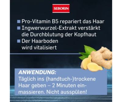 Seborin Schwarzkopf Hair Tonic 300ml - (FOR THINNING HAIR & DANDRUFF)