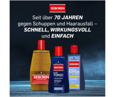 SEBORIN caffeine energy shampoo 250 ml